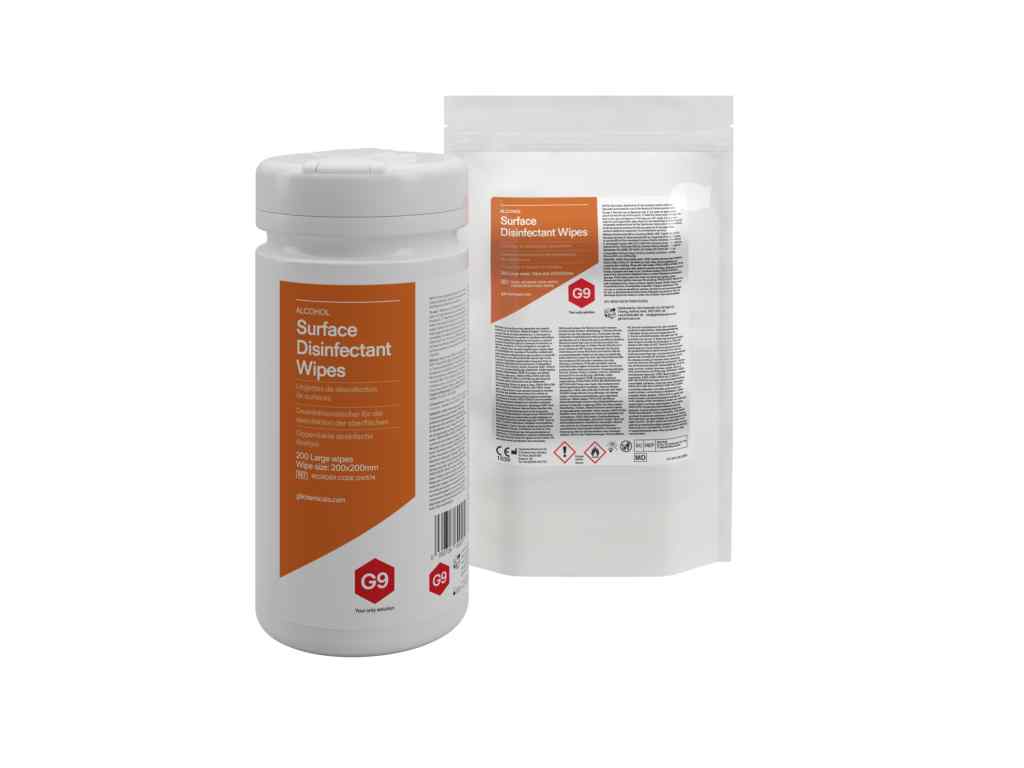 G9 Alcohol Surface Wipes