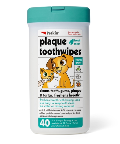 PETKIN TOOTH WIPES