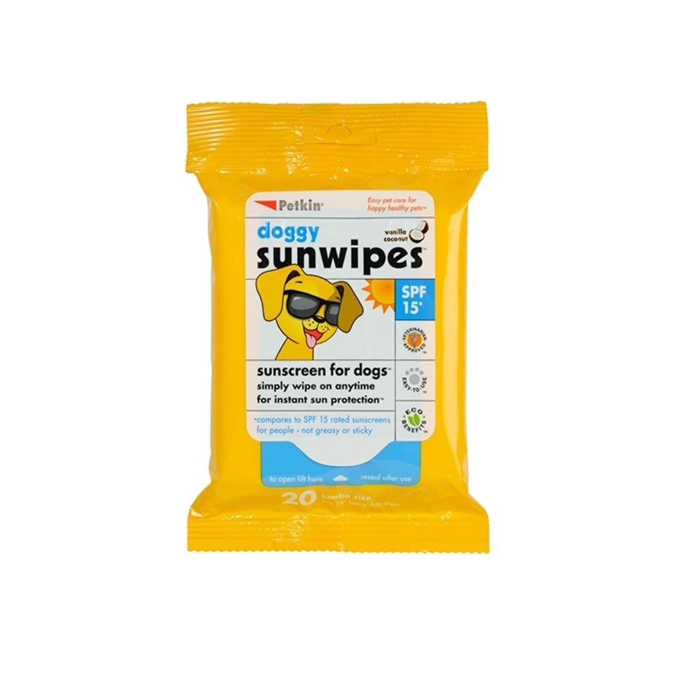 Petkin Sunscreen Wipes SPF15
