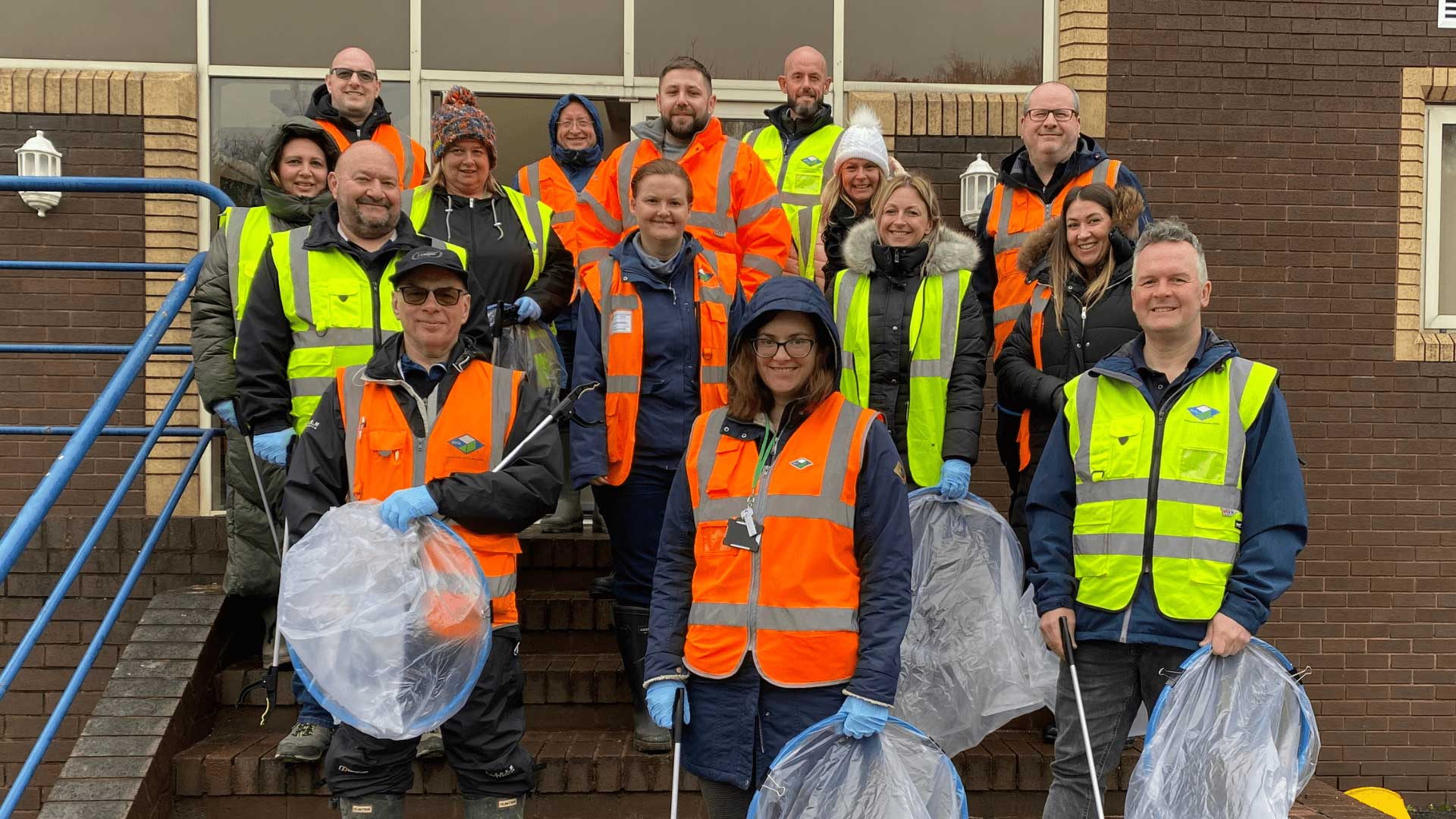 NVS takes part in the Great British Spring Clean!
