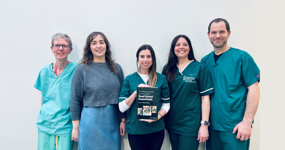RVC nurses launch first anaesthesia guide written fully by RVNs