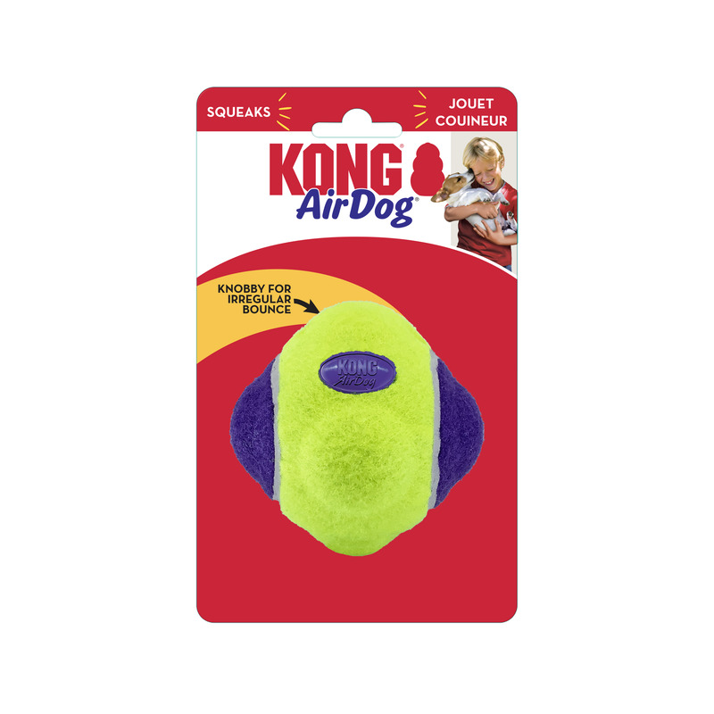 Kong Airdog Squeaker Knobbly Ball