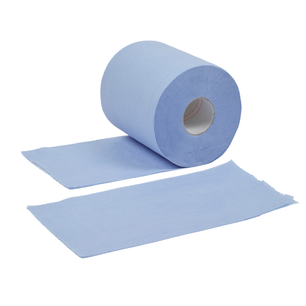 Towel Roll 2Ply Centre Feed Blue