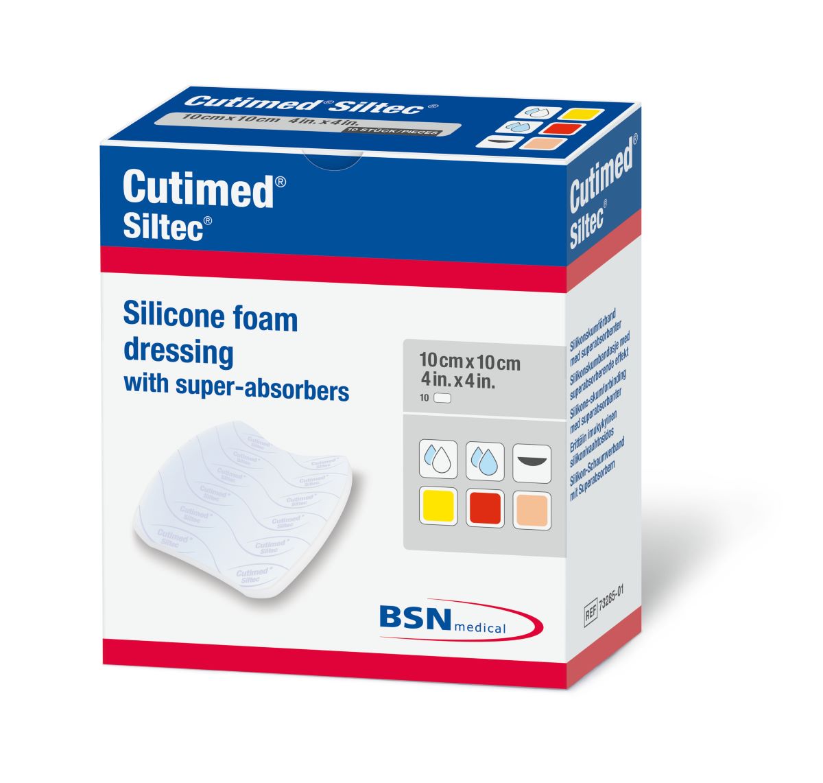 Cutimed Siltec Non-adhesive Dressing