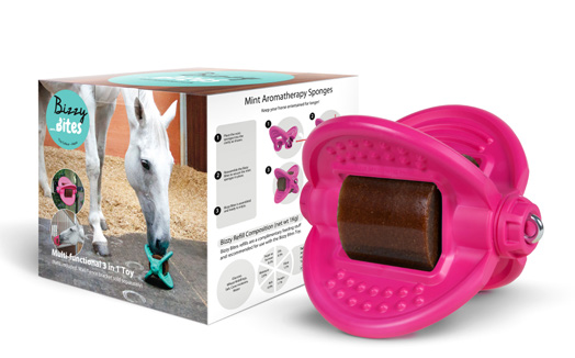 Bizzy Horse Toy Pink