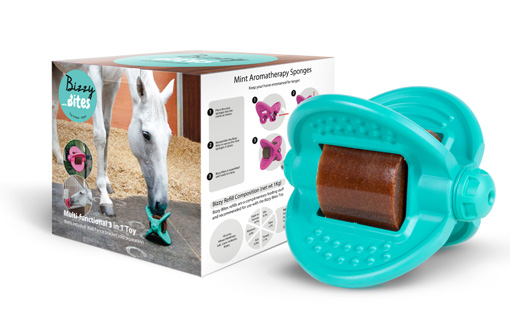 Bizzy Horse Toy Aqua
