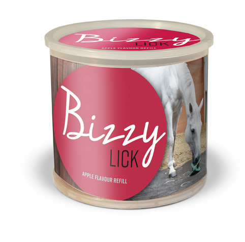 Bizzy Horse Toy Lick Refill Apple