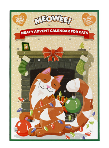 Meowee Cat Treat Advent Calendar 36g