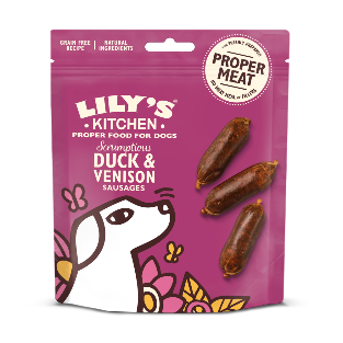 Lilys Kitchen Duck/Venison Sausages
