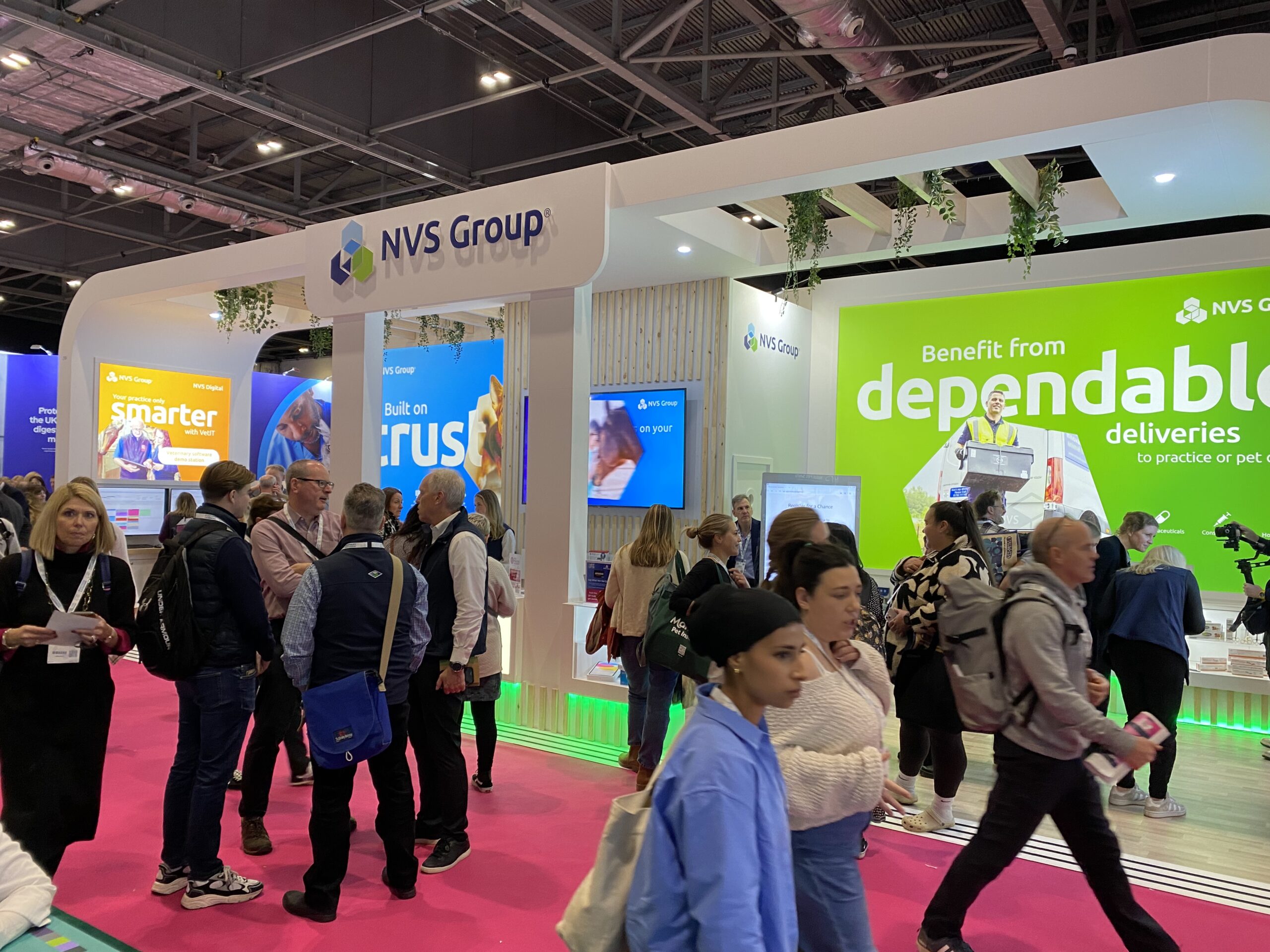 NVS Group at the London Vet Show (LVS) 2025