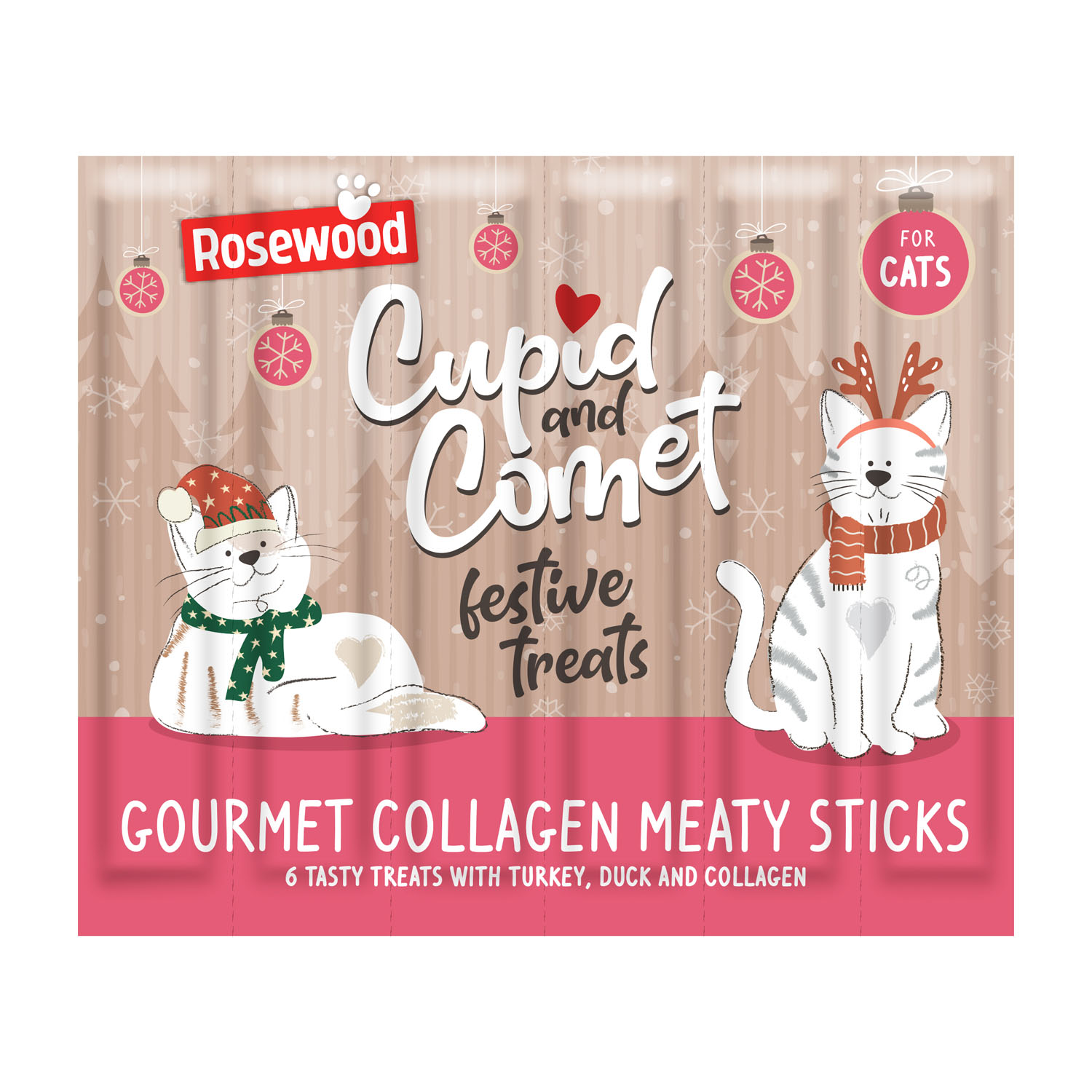 Xmas Cat Sticks Duck/Turkey