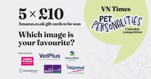 Pet Personalities Calendar Competition